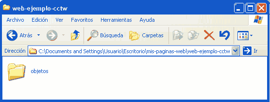 htmlkit carpeta objetos
