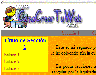 Aspecto del titulo en el menú
