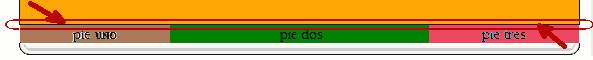Capa pie con altura 1px