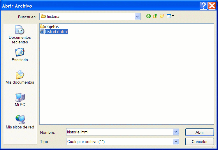 abrir archivo editpadlite