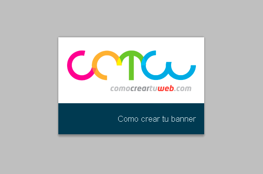 Ejemplo de banner creado con Photoshop