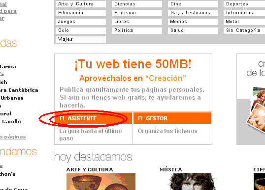 opciones