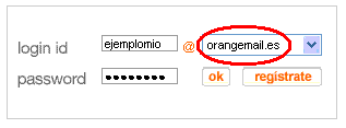 Acceso al panel de la página web
